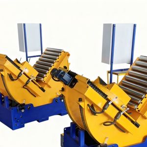 China Mining Transport Chemical Industry Tengfon System Chain Motorized Roller Pallet Conveyor