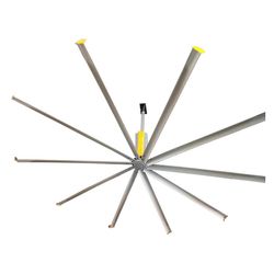 Industrial Ceiling Fan Large Industrial Fan for Warehouse Cooling and Ventilation Energy Efficient Hvls Fan