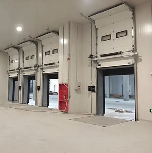 High-Density-Polyurethane Sectional Industrial Door for Maximum Strength and Durability