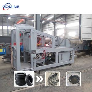 Single/ Double Hook Tyre Steel Wire Debeader Rubber Steel Wire Separator Machine for Tire Recycle Plant