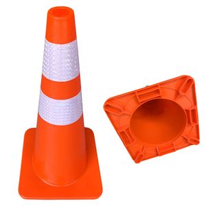 Gt-2870B PVC Traffic Safety Cones, Parking Cones with Reflective Collars