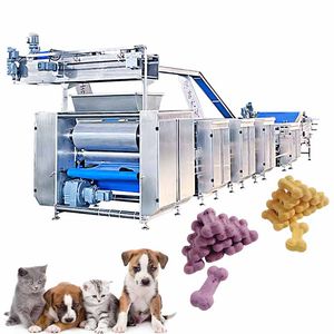 High Quality Cat Dog Food Manufacturing Machine Pet Dog Biscuit Making Machinery Extruder