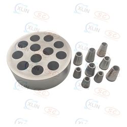 Corrosion Resistant Construction Metal Building Multiholes Post Tension Materials Multi Strand Anchors