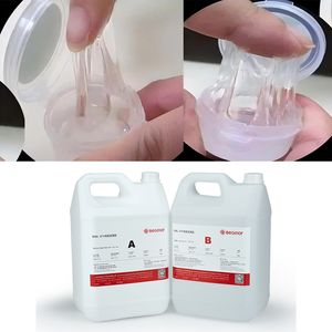 One-Component Transparent Medical Silicone Gel, Applied in Scar Patches and Fever Patches, Has Passed The Skin Sensitization Rate Test