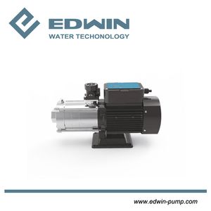 Self-Adaptive Horizontal Multi-Stage Centrifugal Pump with Extended Shaft Motor
