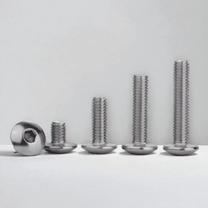 Premium Stainless Steel Hexagon Flat Head Machine Screws for Versatile Applications