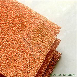 Copper Foam Metal Foam Foam Copper 99.99% Copper Filter
