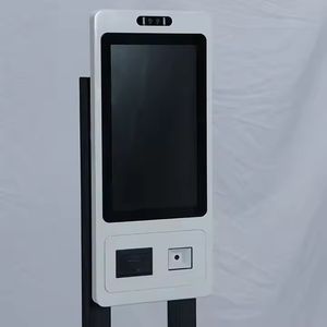 Wall Mount Capacitive Touch Screen Ordering Kiosk Self Service Payment Kiosks