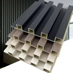 High Quality Indoor Decoration WPC Wooden Plastic Composite Wall Panel Indoor
