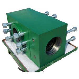Durable Valve Box with Reinforced Outlets for High Vibration Mud Pump Discharge Lines