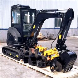 Free Shipping Factory Price Mini Excavator 3.5 Ton EPA Farm Used New Crawler Digger Japan Engine Engine Small Excavators 1 Ton 2 Ton Machine