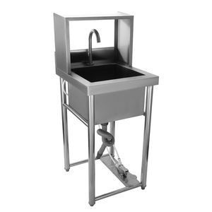 Daosheng Hotel Restaurant Foot Operated Hand Basin Industrial Kitchen Foot Pedal Hand Sink