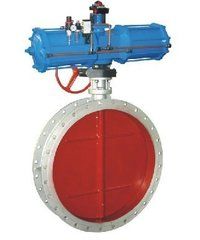Stainless Steel Pneumatic Ventilation Butterfly Valve