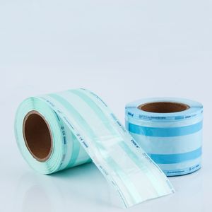 Head-Seal Dental Sterilization Pouch Reels Flat -Paper/Film