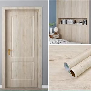 Wood Grain Style Water-Based Glue Self-Adhesive PVC Film for Table Decorative Furniture Self Adhesive Contact Paper
