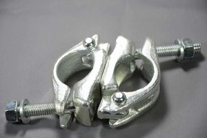 Galvanized Steel Pipe Coupler for Construction Scaffolding Swivel Beam Clamp