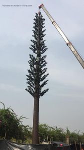 Galvanized Steel Camouflage Pine Tree Monopole Mobile Towers for Telecommunication