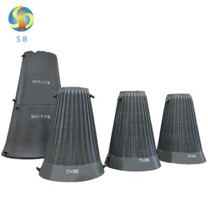 High Manganese Steel Castings for Cone/ Gyratory Crusher Spare Parts 1.2 Meters