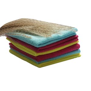 Cheap Custom Logo Microfiber Car Wash Towel Car Cleaning Cloth Microfiber with Customized Packing Protection Color