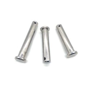 Hot Sale Stainless Steel Grooved Lock Pin M3 M4 M5 Flat Head Clevis Pin with Groove
