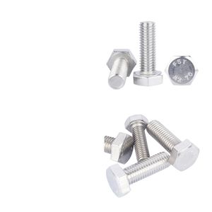 High-Quality Stainless Steel DIN933 DIN931 Hex Bolts for Reliable Fastening