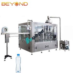 Commercial Industrial Fully Automatic Mineral Water Bottling Plant Machine Water Filling Machine/Bottle Filling Machine with PLC Control Cgf40-40-10