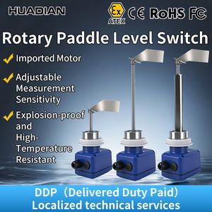 Rotating Paddle Switch Sensor Level Switch Auto Switch for Water Tank Fluid Level Switch Rotary Paddle Sensor Rotary Paddle