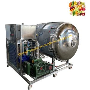 Dzjx Industrial Fruit Vegetable Meat Vacuum Freeze Dryer Machine