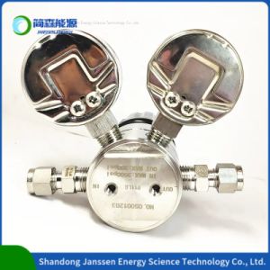China Good Quality Nitrogen Gas Pressure Regulator for Oxygen Cylinder with Flow Meter Regulator LPG Gas Regulator
