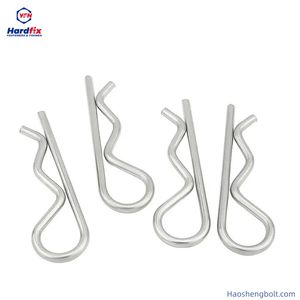M1.2 M1.6 M2 M2.5 M3 M4 M5 M6 M7 DIN11024 Zinc Plated Stainless Steel Cotter Pin Metal Pin Lock Pin Auto Parts