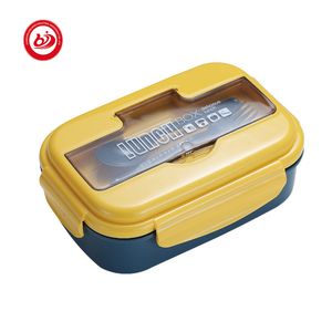 Morandi BPA Free Chinese Style Portable Microwave Safe Food Container Lunch Box
