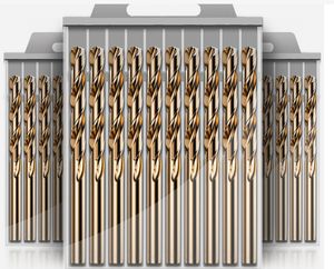 High Quality HSS-Cobalt Jobber Drills DIN338 with Straight Shank