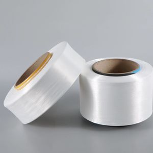RPET Environmental Bottle Flakes Spinning Yarn Recycled Polyester Fine Yarn