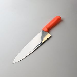 10-Inch Color Plastic Handle Stainless Steel Chef Knife