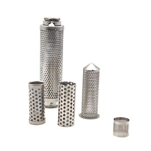 High Quality Perforated Metal Filter Tube Basket for Water Treatment