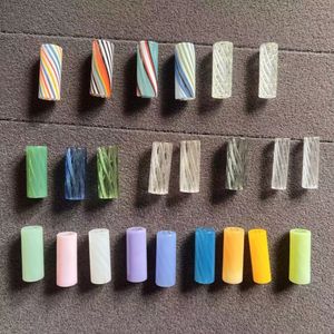 Borosilicate Colored Glass Spiral Cigarette Holder