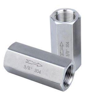 Premium Stainless Steel One Way Check Valve for Fluid Control