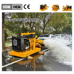 8-Inch Customized High Flow High-Pressure Diesel Sewage Pump and Building Dewatering Pump