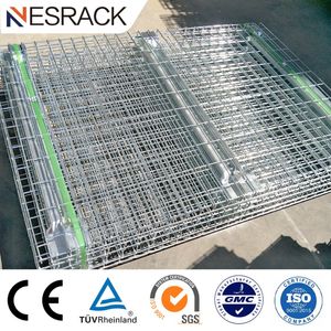 OEM/ODM Galvanized Steel Multi-Purpose Logistic Zinc-Plated Heavy Duty Wire Mesh Decking for Pallet Racking Storage Rack