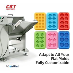 Hot Sale Automatic Lst Ship 1140*640*1440mm China Chocolate Making Biscuit Candy Machine