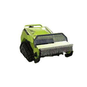 Versatile Remote-Controlled Machine for Lawn Shredding and Tilling