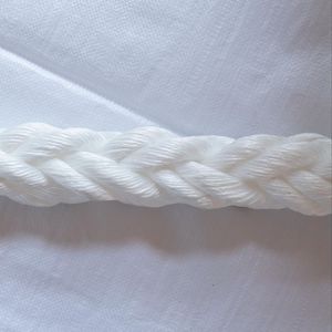 18. High-Strength 8/12-Strand Braided Polypropylene PP Monofilament Nylon Marine Towing & Mooring Rope
