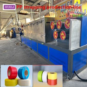 Plastic Machinery 5-19mm Pet PP Strap Packing Machine for PLC Operating System