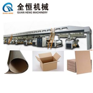 Automatic 3/5/7 Plys Corrugated Cardboard Production Line Packaging Making Machine