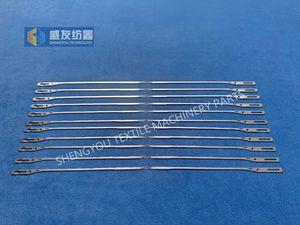 China Great Quality Loom Parts--Stainless Steel Heald Wire O Type for Air Jet Looms