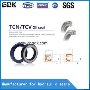 Gdk Factory Manufacture Hydraulic Oil Seal for Earth Moving Machines