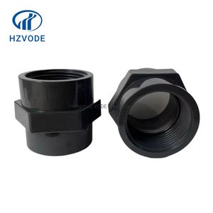 UPVC Female Threaded Adaptor Pn16 with DIN Standard Gray Color Fitting