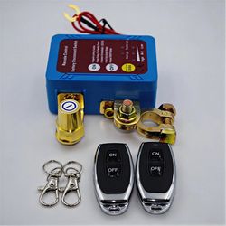 12V/24V Battery Disconnect Switch Heavy Duty Master Kill Switch for Cars Rvs Marine Applications