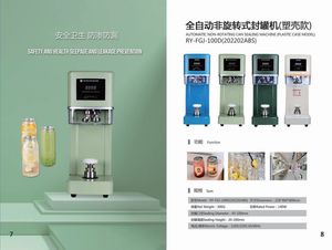 Automatic Aluminum Can and Beverage Bottle Sealing Machine for Beer and Beverage Bottles