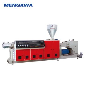 Parallel Twin Screw Plastic Pipe Extruder